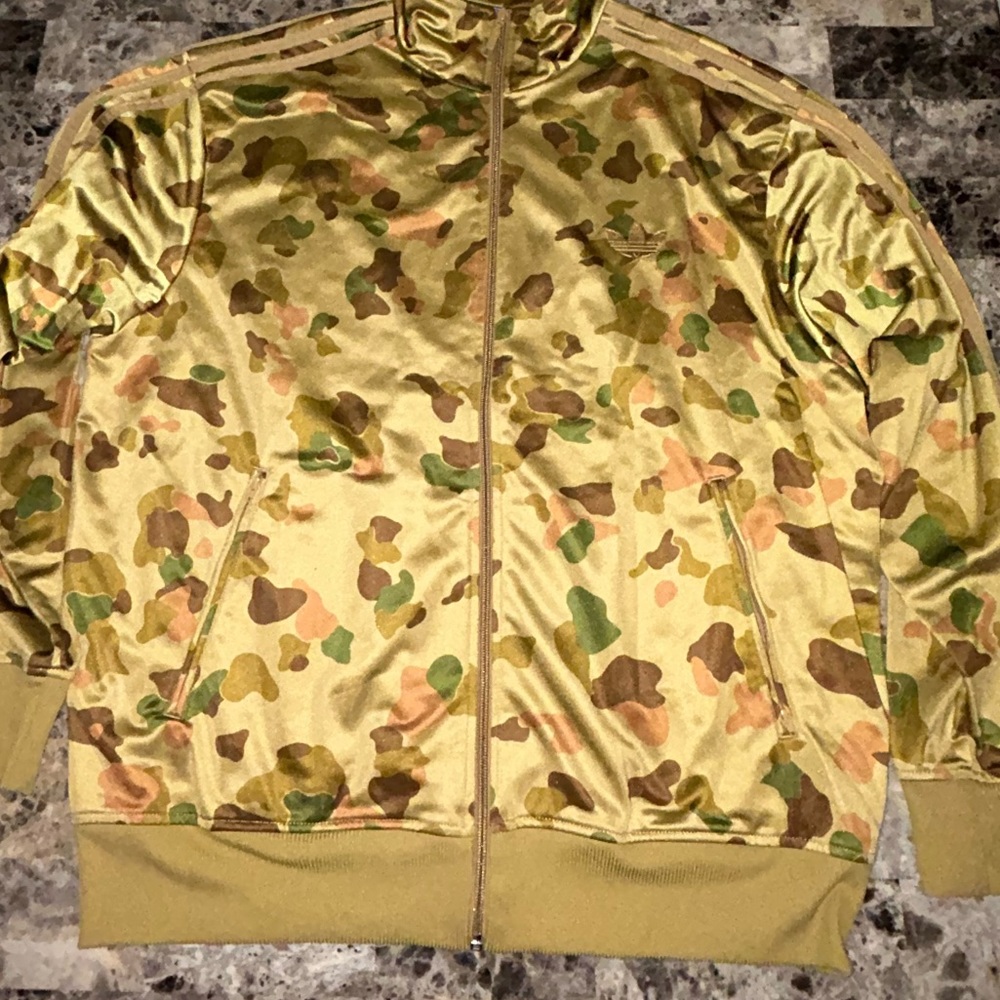 Adidas Camo Track Jacket